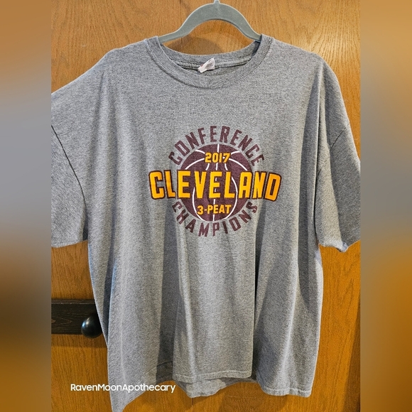 Cleveland 2017 Conference Champion 2x Shirt - Picture 1 of 4